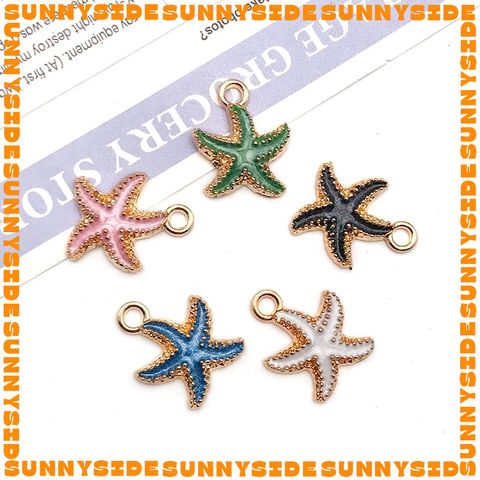 02 Charm Vỏ Sò Vỏ Ốc Sao Biển Nhiều Màu Sắc Làm Vòng Đeo Tay Mặt Dây Chuyền Phụ Kiện Trang Sức