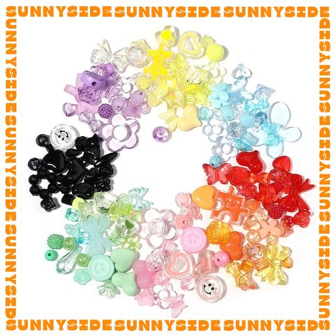 Set 30gr Hạt Cườm Nhựa Mix Ngẫu Nhiên Nhiều Màu Làm Phụ Kiện Trang Sức Handmade DIY