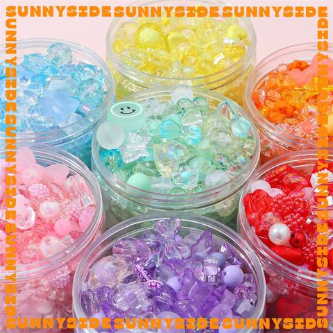 Set 30gr Hạt Cườm Nhựa Mix Ngẫu Nhiên Nhiều Màu Làm Phụ Kiện Trang Sức Handmade DIY