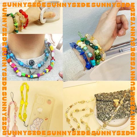 Set 30gr Hạt Cườm Nhựa Mix Ngẫu Nhiên Nhiều Màu Làm Phụ Kiện Trang Sức Handmade DIY