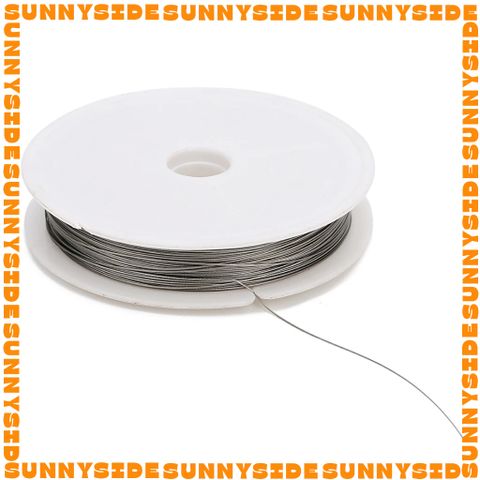 Cuộn Dây Cước Thép Bọc Nhựa 0.3mm Siêu Mảnh Dùng Xâu Vòng Định Hình Làm Trang Sức Handmade DIY