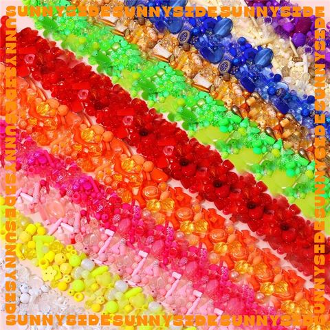 Set 30gr Hạt Cườm Nhựa Mix Ngẫu Nhiên Nhiều Màu Làm Phụ Kiện Trang Sức Handmade DIY