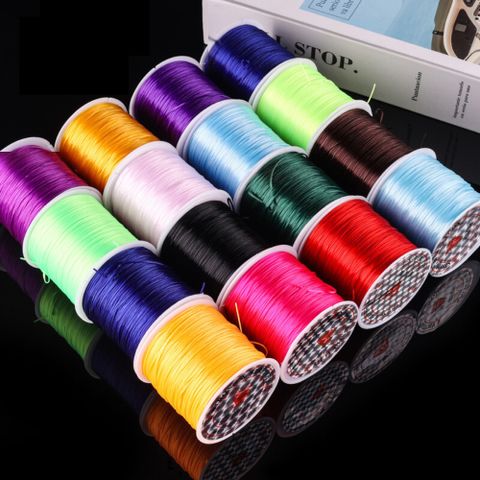1 Cuộn Dây Cước Lụa Đàn Hồi 50m Dây Thun Lụa Loại 1 Xỏ Chuỗi Hạt Làm Handmade Trang Sức Thắt Vòng Đồ Thủ Công