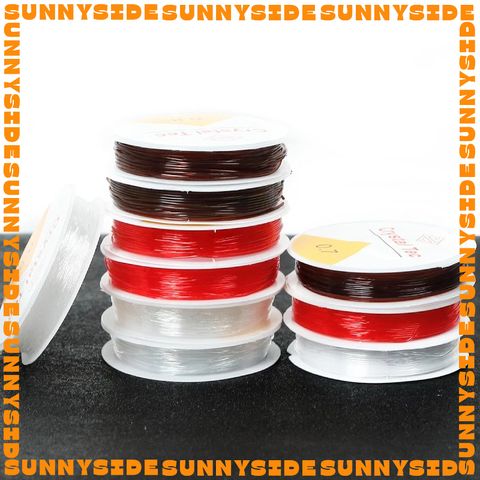 1 Cuộn Dây Cước Thun Co Giãn Nhiều Màu Trong Suốt Xỏ Chuỗi Hạt Làm Handmade Trang Sức Thắt Vòng Đồ Thủ Công