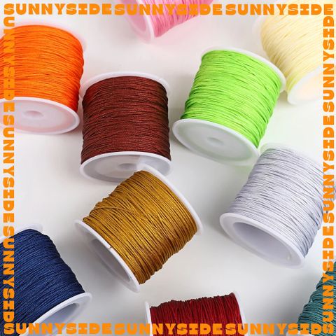 Dây Dù Xịn Đan Vòng Tay 0.8mm Dây Cotton Dây Ngọc 72 Đan Vòng Thủ Công Làm Handmade Trang Sức Thắt Vòng Cuộn 45m