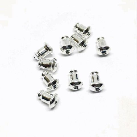 5 Cặp (10 Cái) Chốt Khuyên Tai Kim Loại Cho Bông Tai, Phụ Kiện Trang Sức Thủ Công, Nguyên Liệu Handmade DIY