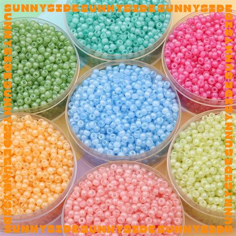 Gói 10g/20g Hạt Cườm Tròn 3mm Cao Cấp Màu Jelly Pastel Xỏ Vòng Tay Vòng Cổ Trang sức Phụ Kiện Handmade
