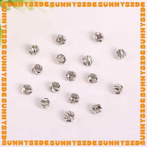 Gói 20 Bi Xoắn Mạ Vàng 18K Các Cỡ 3-4-5mm Cao Cấp Làm Trang Sức Handmade DIY