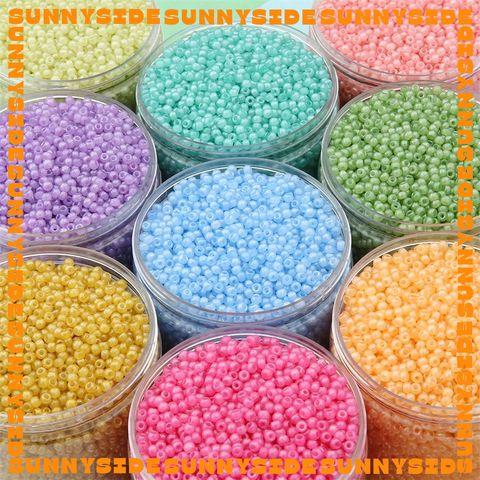Gói 10g/20g Hạt Cườm Tròn 3mm Cao Cấp Màu Jelly Pastel Xỏ Vòng Tay Vòng Cổ Trang sức Phụ Kiện Handmade