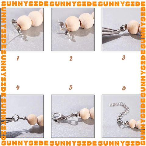 Gói 50 Cái Kẹp Vỏ Sò Inox Thép Không Gỉ Cao Cấp Chốt Đầu Dây Làm Trang Sức Handmade DIY