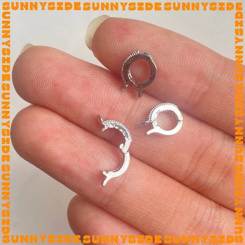 [Mini size] Khóa Bấm Tròn Mạ Vàng 18K Cao Cấp Làm Vòng Tay Dây Chuyền Trang Sức Handmade DIY