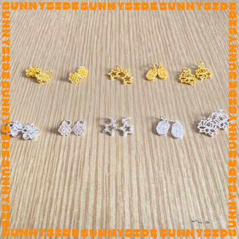 Charm Treo Mạ Vàng 18K Cao Cấp Phụ Kiện Xâu Mix Vòng Tay Phong Thủy Nam Nữ Làm Trang Sức Handmade DIY
