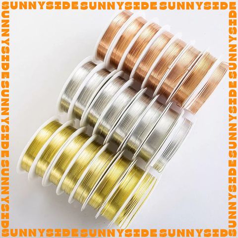 Cuộn Dây Đồng Dây Kẽm Dùng Uốn Định Hình Làm Thủ Công Trang Sức Handmade DIY