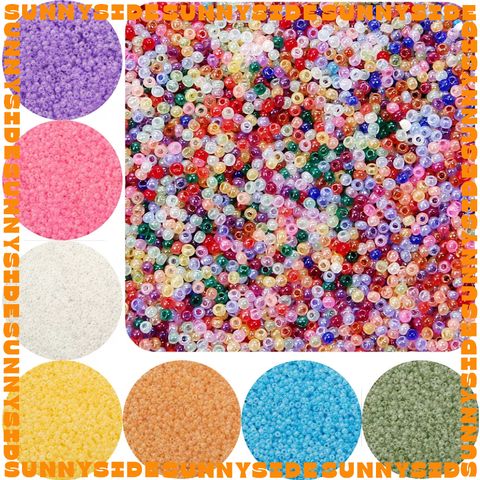 10g Hạt Cườm Tròn Cao Cấp Màu Jelly Pastel 2mm Xỏ Vòng Tay Vòng Cổ Làm Trang sức Phụ Kiện Handmade DIY
