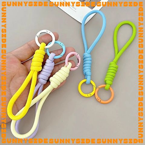 01 Móc Khoá Dây Dù Paracord Màu Pastel Làm Móc Khoá Điện Thoại Balo Handmade