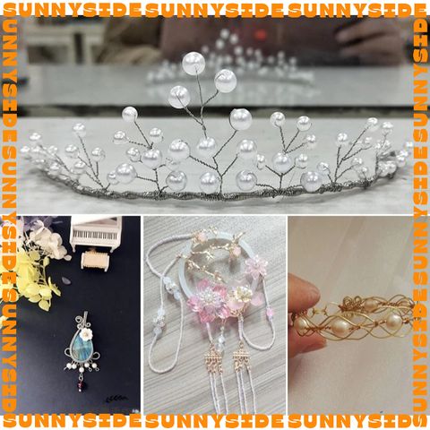 Cuộn Dây Đồng Dây Kẽm Dùng Uốn Định Hình Làm Thủ Công Trang Sức Handmade DIY