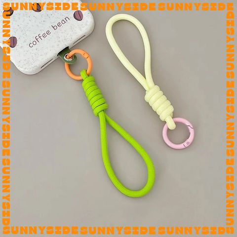 01 Móc Khoá Dây Dù Paracord Màu Pastel Làm Móc Khoá Điện Thoại Balo Handmade
