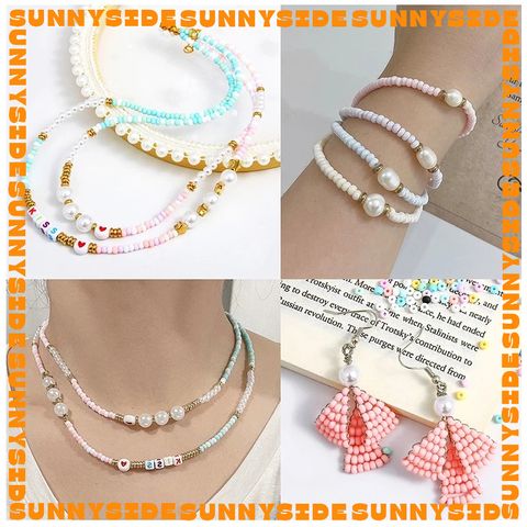 Gói 10g Hạt Cườm Tròn Trong Suốt Nhuộm Lõi 4mm Cao Cấp Hạt Đều Xỏ Vòng Tay Vòng Cổ Làm Trang sức Phụ Kiện Handmade DIY