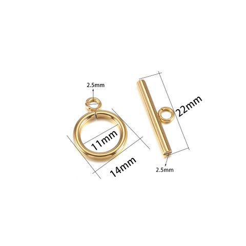 Bộ 2 Khoá OT Thép Không Gỉ Khoá Vòng Tay Khoá Dây Chuyền Làm Trang Sức Handmade DIY