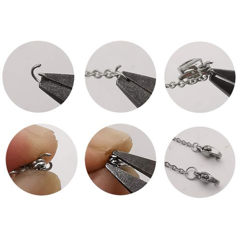 Gói 20 Cái Khoen Tròn Nối Vòng Inox Thép Không Gỉ Mạ Vàng 18K Cao Cấp Làm Trang Sức Handmade DIY