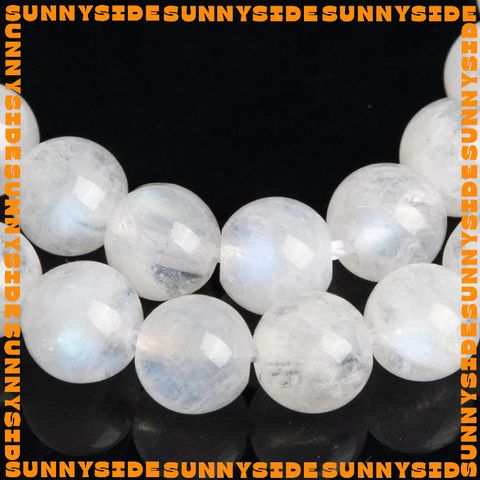 1 Hạt Đá Moonstone Đá Mặt Trăng 5A Dùng Làm Trang Sức Thủ Công Mix Chuỗi Hạt Xỏ Vòng Tay