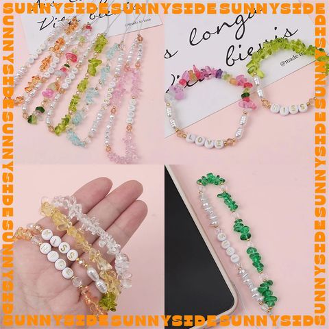 50 Viên Sỏi Thuỷ Tinh Phụ Kiện Xâu Mix Vòng Tay Phong Thủy Nam Nữ Làm Trang Sức Handmade DIY