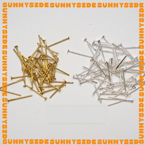 Gói 50 Đinh Xỏ Hạt Đế Bằng Làm Trang Sức Thủ Công Handmade DIY