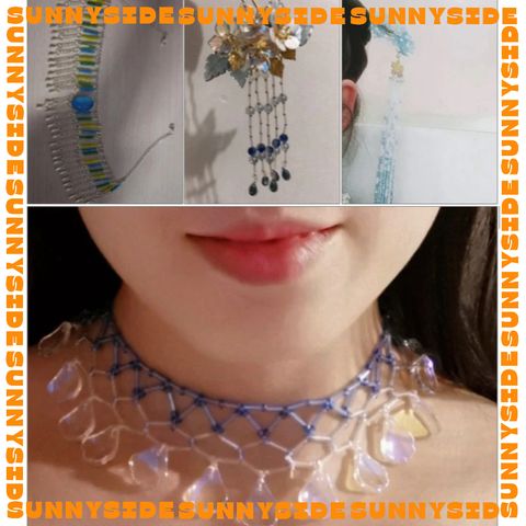 Gói 15g Cườm Ống 2*7mm Séc Cao Cấp Xỏ Vòng Tay Vòng Cổ Trang sức Phụ Kiện Handmade