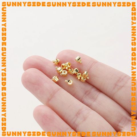 Khoá Bấm Định Vị Mạ Vàng 18K Cao Cấp Khoá Cài Định Vị Dây Chuyền Vòng Tay Bông Tai Làm Trang Sức Handmade DIY