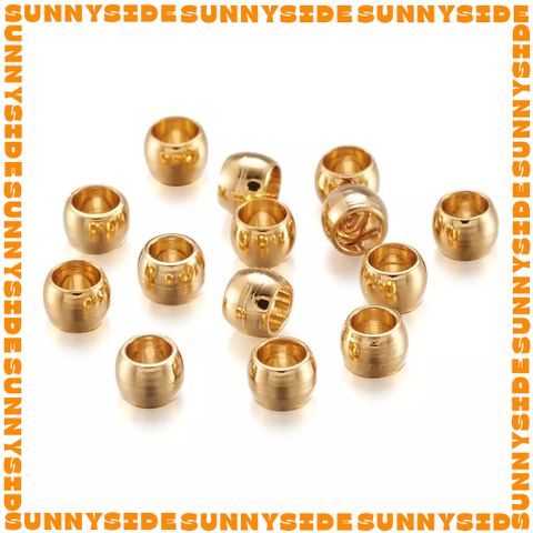 50 Hạt Bi Bóp Bi Chặn Inox Thép Không Gỉ Cao Cấp Kẹp Cố Định Xỏ Vòng Làm Trang Sức Handmade DIY
