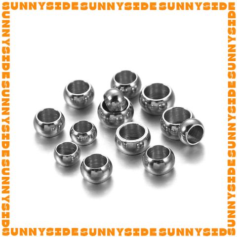 50 Hạt Bi Bóp Bi Chặn Inox Thép Không Gỉ Cao Cấp Kẹp Cố Định Xỏ Vòng Làm Trang Sức Handmade DIY