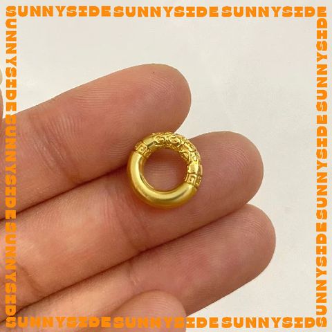 Charm Mặt Tròn Hoạ Tiết Cổ Cao Cấp Làm Trang Sức Handmade DIY Phụ Kiện Xâu, Mix, Phối Vòng Tay