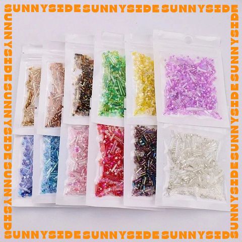 Hạt Cườm Nhật MIYUKI DELICA Hạt Trộn Hỗn Hợp Ngẫu Nhiên 1.5 - 4.5mm Gói 10gr