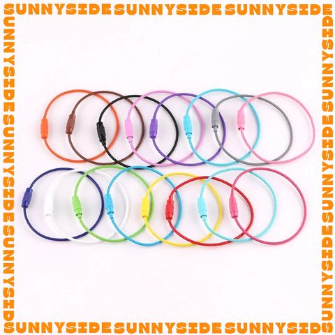 02 Vòng Móc Khoá Thép Không Gỉ Có Chốt Vặn 5cm Nhiều Màu Sắc Làm Đồ Handmade, Lưu Niệm, Trang Sức Thủ Công