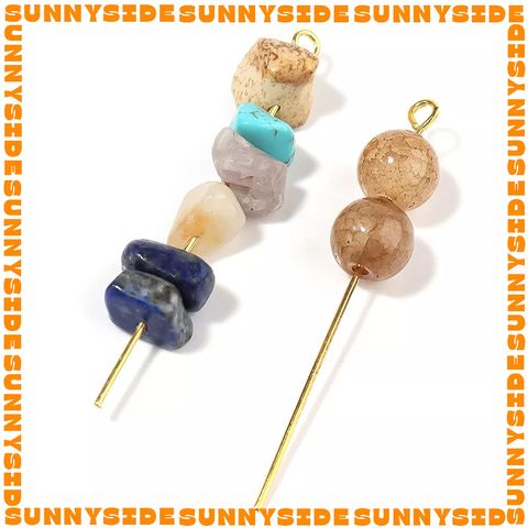 50 Đinh Xỏ Hạt Đế Tròn Làm Trang Sức Thủ Công Handmade DIY