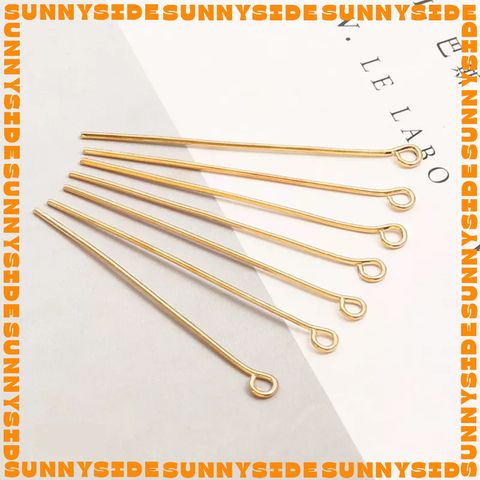 50 Đinh Xỏ Hạt Đế Tròn Làm Trang Sức Thủ Công Handmade DIY