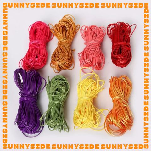 15m Dây Sáp Wax Sáp Bóng Hàn Quốc Loại 1 1mm Đủ Màu Không Thấm Nước Làm Handmade Trang Sức Dây Chuyền Vòng Tay