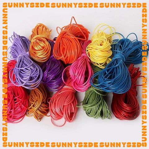 15m Dây Sáp Wax Sáp Bóng Hàn Quốc Loại 1 1mm Đủ Màu Không Thấm Nước Làm Handmade Trang Sức Dây Chuyền Vòng Tay