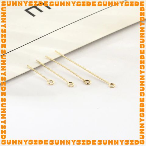 20 Cây Đinh Bằng Thép Không Gỉ Mạ Vàng Cao Cấp Chữ T, Số 9, Đinh Kim Dùng Làm Trang Sức Handmade DIY