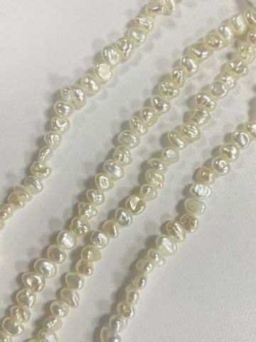 5 Hạt Trai Nước Ngọt Tự Nhiên 3 - 5mm Làm Trang Sức Handmade DIY