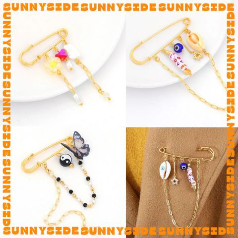 Ghim Băng 3 - 5 Khoen Lỗ Pin Cài Làm Trang Sức Thủ Công Handmade Kiểu Dáng Thời Trang