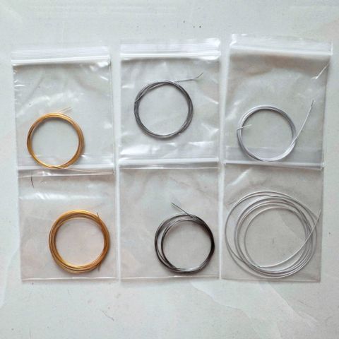 1MÉT Dây Thép Mềm Nhật Bản SakuLux Dây Mềm Dây Thép Tự Làm Vòng Tay Vòng Cổ Handmade DIY