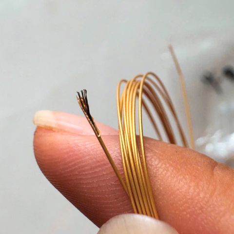 1MÉT Dây Thép Mềm Nhật Bản SakuLux Dây Mềm Dây Thép Tự Làm Vòng Tay Vòng Cổ Handmade DIY