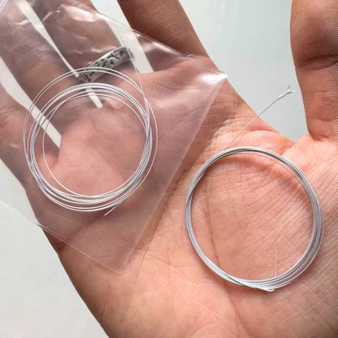 1MÉT Dây Thép Mềm Nhật Bản SakuLux Dây Mềm Dây Thép Tự Làm Vòng Tay Vòng Cổ Handmade DIY