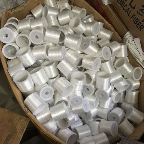 1 Cuộn Dây Cước Lụa Đàn Hồi 60m Dây Thun Lụa Xỏ Chuỗi Hạt Làm Handmade Trang Sức Thắt Vòng Đồ Thủ Công 752856