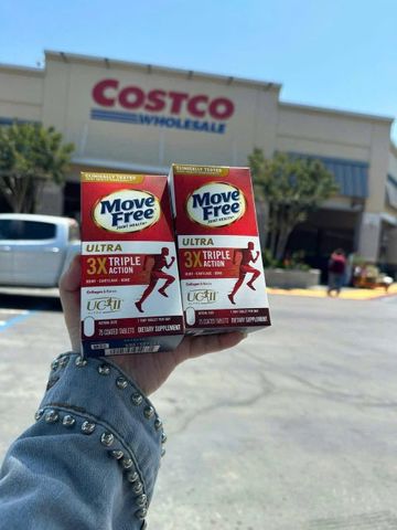 Viên Uống Bổ Khớp Move Free Ultra 3X Triple Action 75 Viên - Tăng Cường Sức Khỏe Xương Khớp, Giảm Đau Viêm, Từ Mỹ