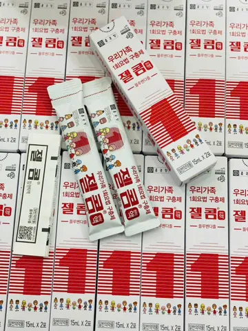 viên tẩy Giun Zelcom Hàn Quốc 1 hộp 2 gói