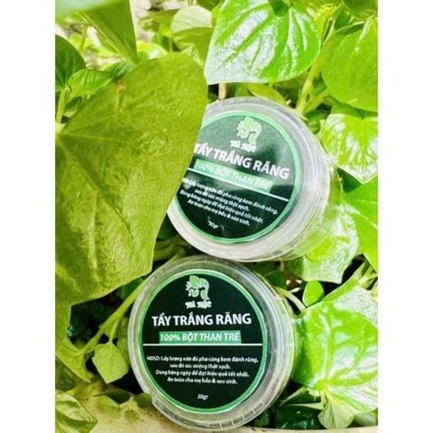 Bột Than Tre - Tẩy sáng bóng răng an toàn, hiệu quả 30gr