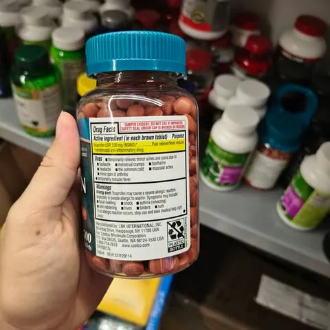  giảm đau hạ sốt Kirkland Signature Ibuprofen 200mg 500 Tablets