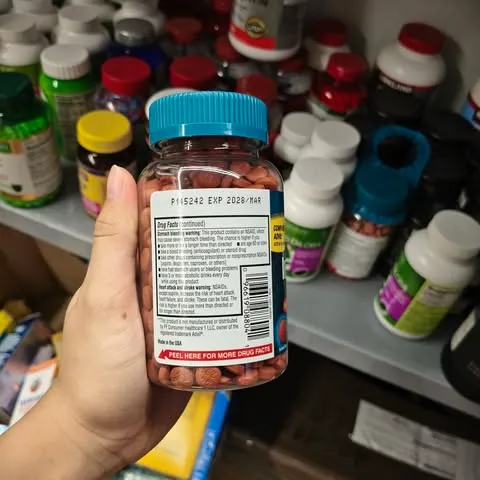  giảm đau hạ sốt Kirkland Signature Ibuprofen 200mg 500 Tablets
